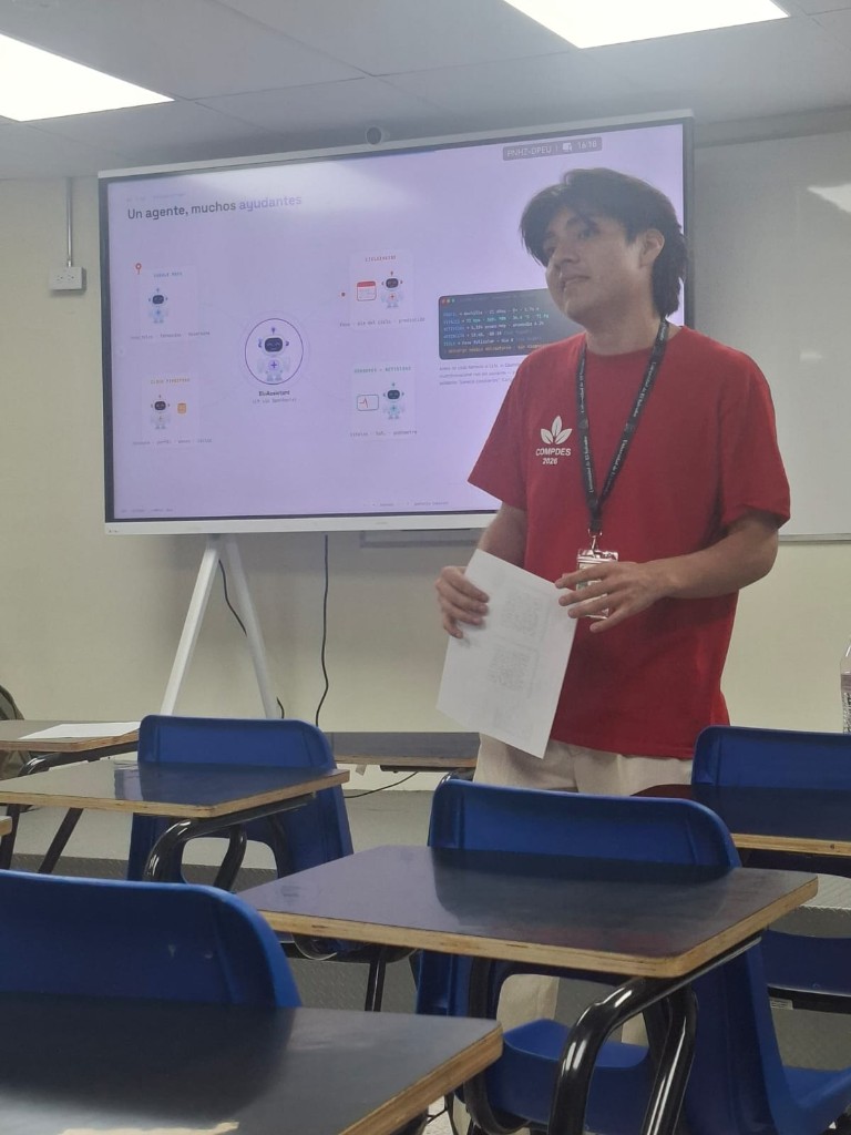Ponencia sobre la arquitectura de inteligencia artificial y sensores IoT de BioSmart