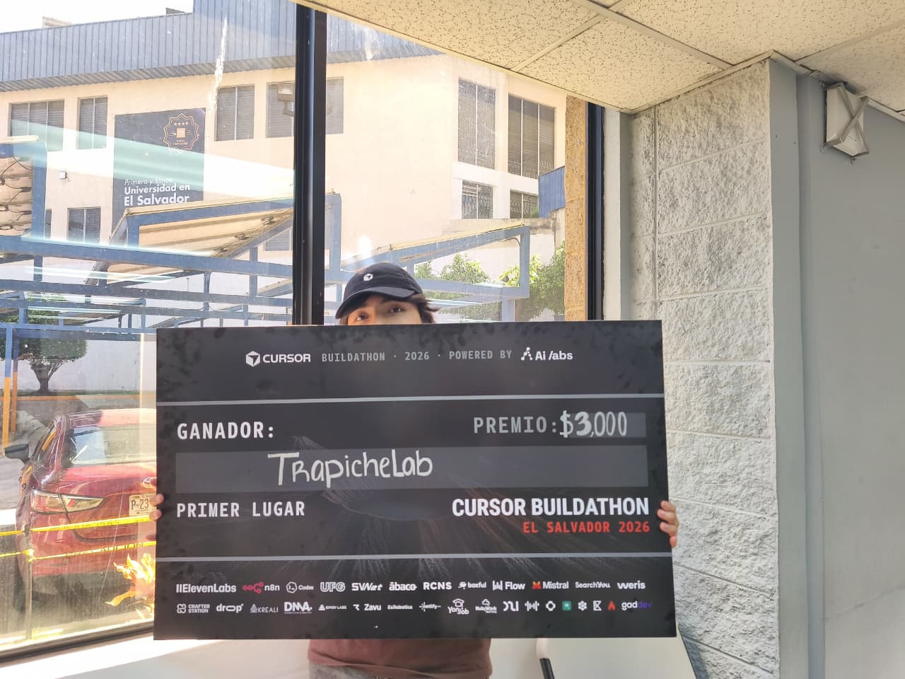 Primer lugar de Trapiche Lab en Cursor Buildathon El Salvador 2026